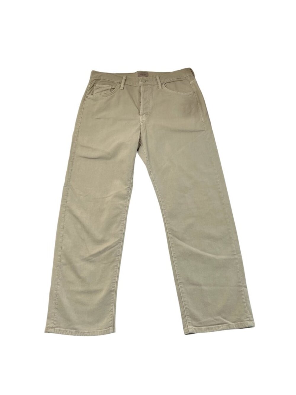 Mother The Ditcher Crop Pants in Chalk It Up Wash 26" Inseam Size 29
